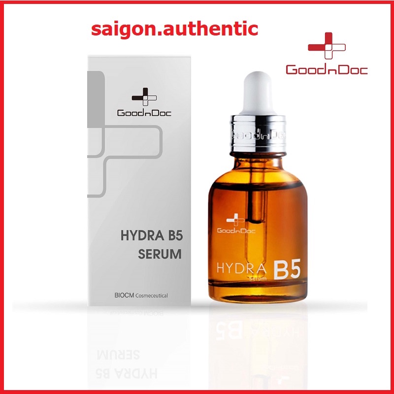 Serum GOODNDOC HYDRA B5 Tinh Chất B5 Cấp Ẩm Dưỡng Phục Hồi Da Chính Hãng 30ml