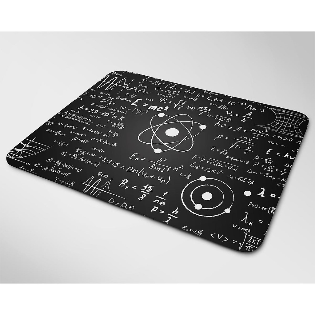 Lót chuột cỡ lớn, bàn di chuột, mouse pad mẫu Công thức vật lý