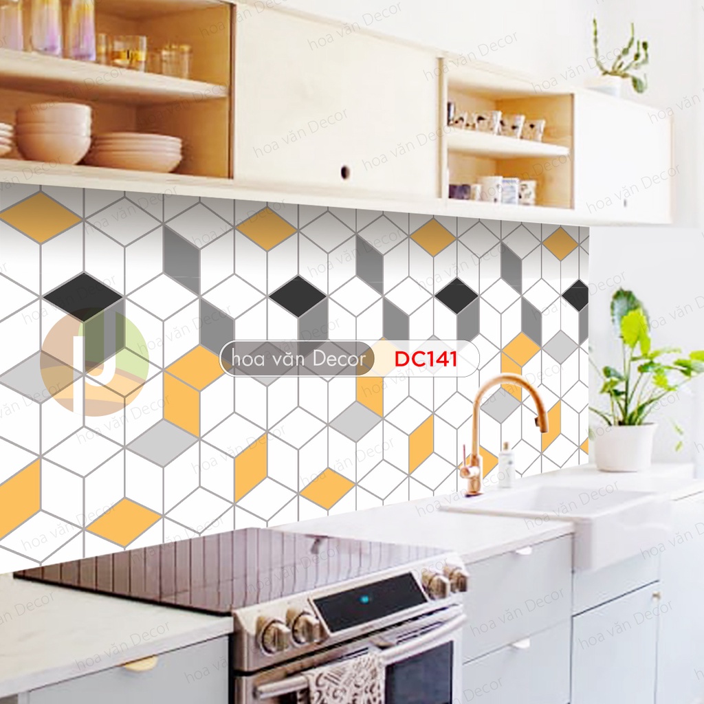 Set 2 mét dài Decal gạch bông trang trí nhà cửa đời sống_mã CB010720