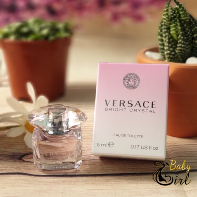 Nước Hoa Mini nữ Versace Bright Crystal 5ml