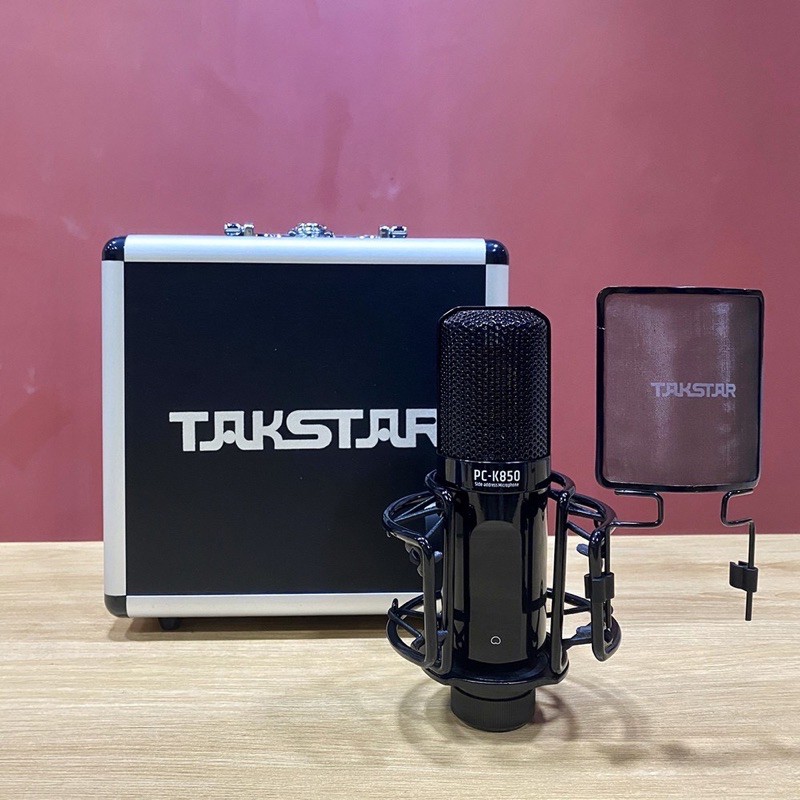 Mic thu âm livestream chuyên nghiệp TAKSTAR PC K850-Chính hãng Bảo Hành 2 năm