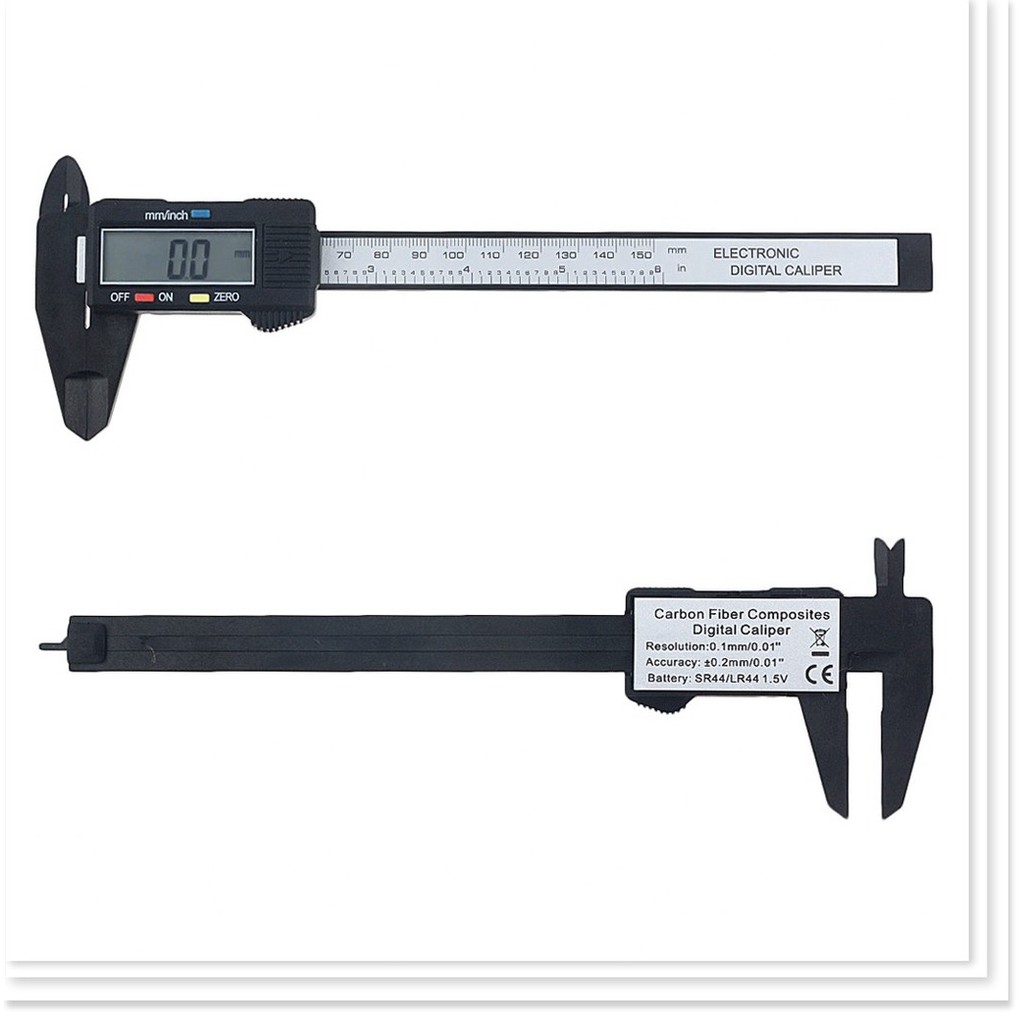 Thước Cặp Điện Tử Màn Hình Kỹ Thuật Số 150mm 6 Inch