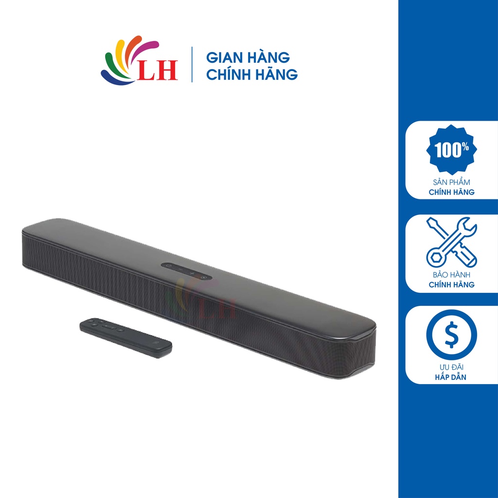 Loa thanh JBL Bar 2.0 All In One JBLBAR20AIOBLKAS - Hàng chính hãng - Công suất lên đến 80W, âm trầm mạnh mẽ
