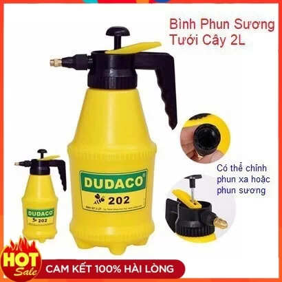 Bình xịt tưới cây 2 lít, bình phun thuốc muỗi