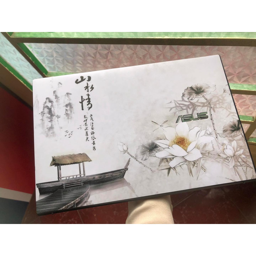 Decal skin dán Laptop - miếng dán in hình theo yêu cầu đầy đủ cho các dòng Laptop Dell Hp Acer Lenovo Asus Vaio Thinkpad