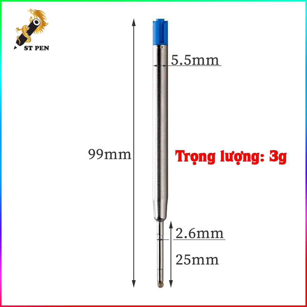 Ruột bút ký giá rẻ dạng xoay❤️ngòi dạ bi 0.7mm❤️Phụ kiện bút kí  - ST PEN