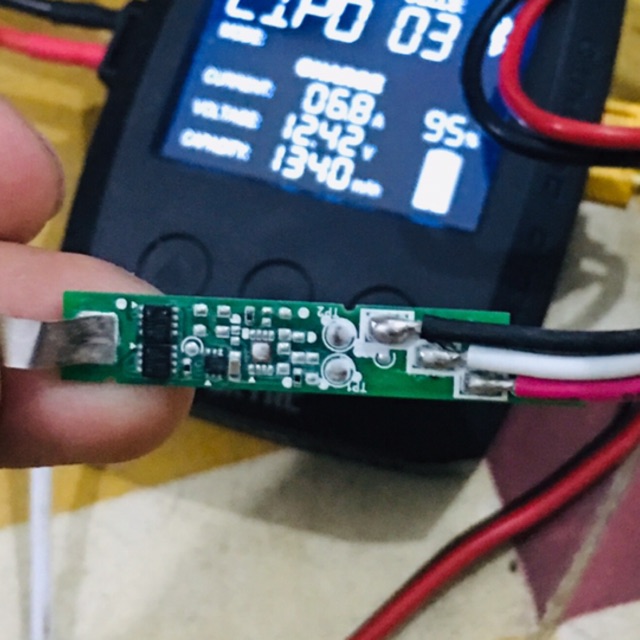 Nsv mạch bảo vệ 1s 3v - 4.2v 5A hàng tháo máy