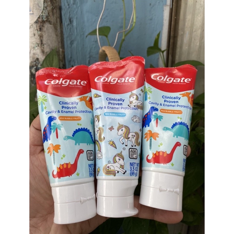 Giảm Giá Mạnh - Kem Đánh Răng Colgate Cavity & Enamel Protection 99g Cho Bé- Hàng Mỹ