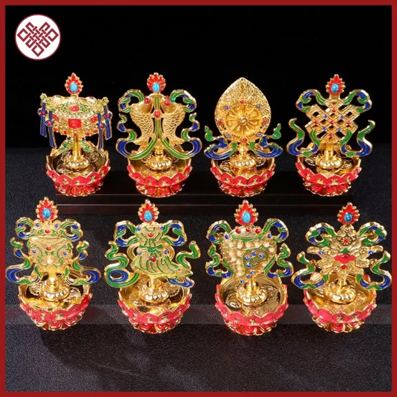 Bát Cát Tường Hợp Kim Vẽ Màu 10Cm