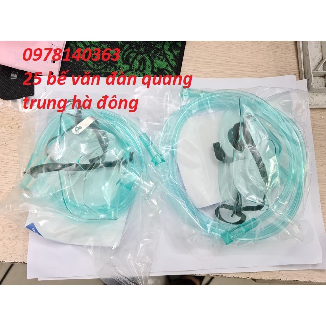 COMBO 10 BỘ MẶT NẠ THỞ KHÍ DUNG SAI S,M,L 001