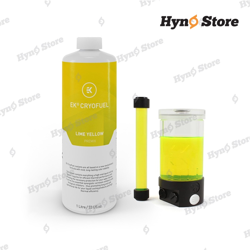 Coolant dung dịch tản nhiệt chuyên dụng EK CryoFuel Lime Yellow Premix 1000ml Tản nhiệt nước custom - Hyno Store