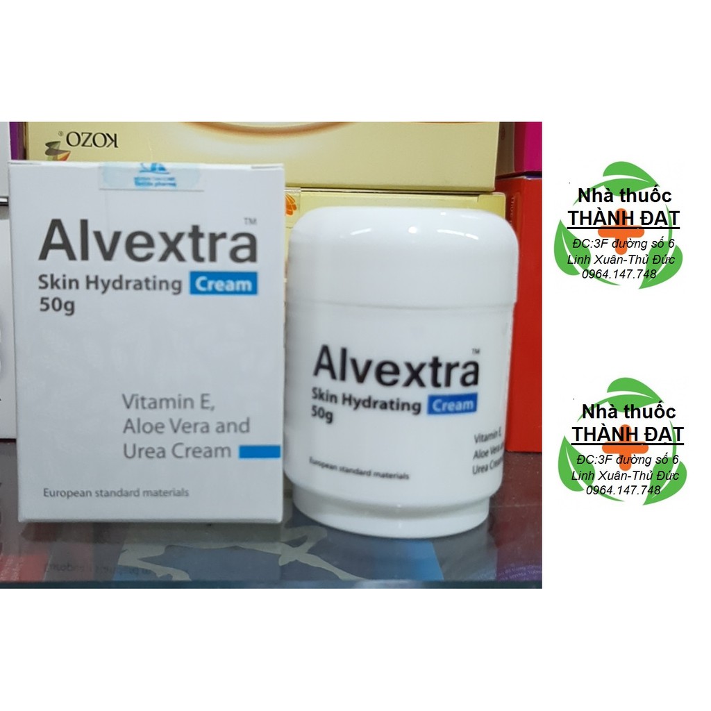 Kem dưỡng ẩm alvextra lọ 50gr
