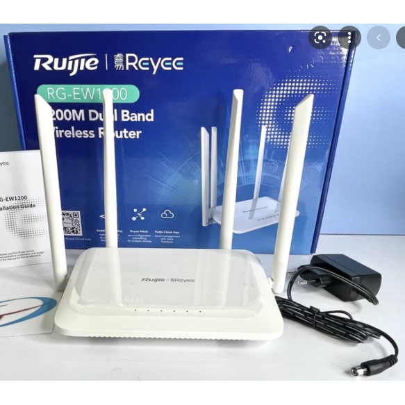 Phát wifi router ruijie rg-ew1200 băng tầng kép chuẩn ac1200mbps