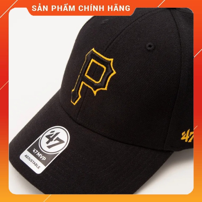 Mũ Nón 47brand x MLB Logo P Form Cứng Xuất Xịn Kèm Hình Thật