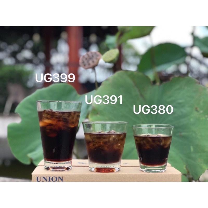 Set 6 Ly Loe Miệng Rộng Thủy Tinh Cao Cấp Thái Lan  UG-380/391/399
