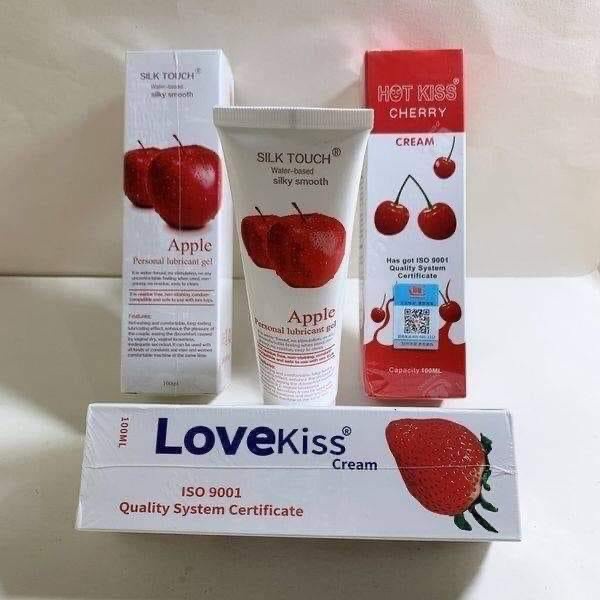 Gel bôi trơn Lovekiss hương Dâu 100ml