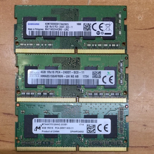 Ram Laptop DDR4 4GB 8GB 16GB Bus 2133/2400/2666/3200