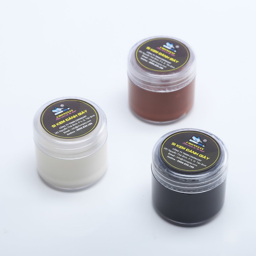 Xi kem đánh giày CHONGIAY chuyên dụng 30gram