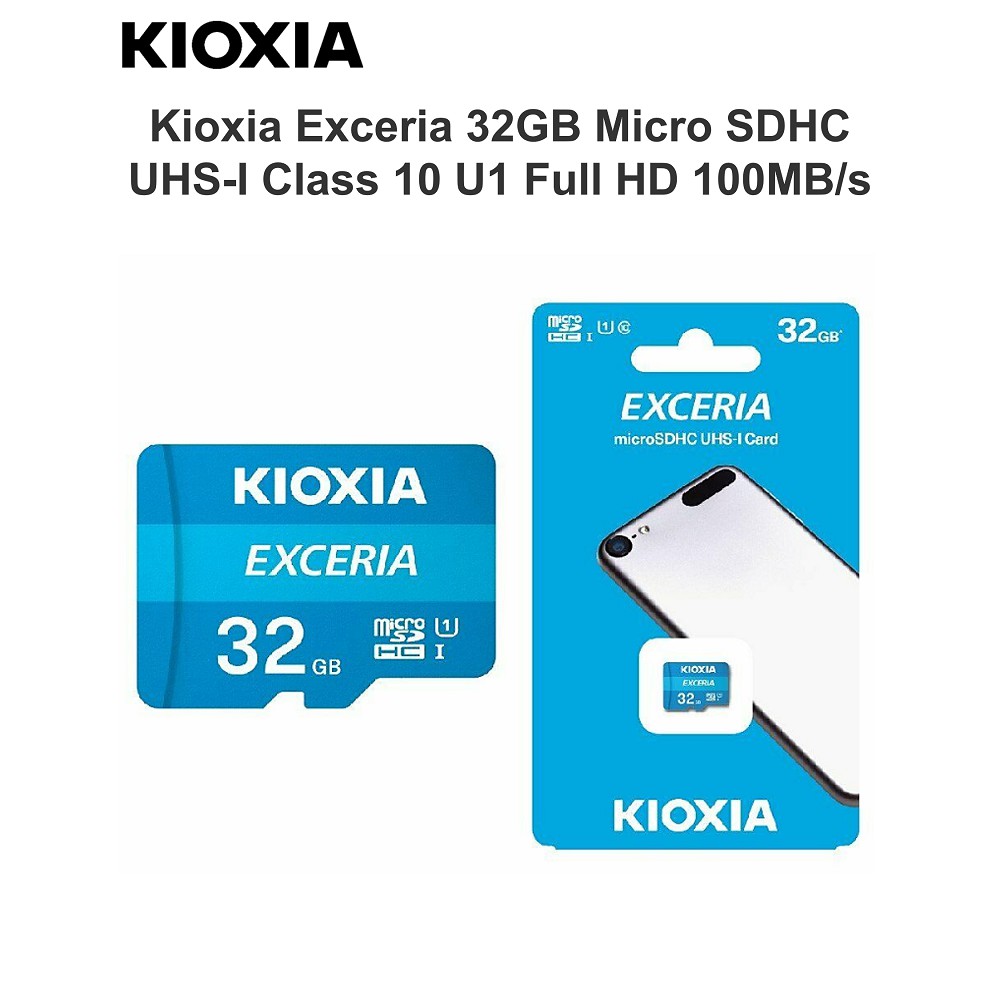 Thẻ nhớ microSD Kioxia 32GB / 64GB Class 10 - Bảo hành chính hãng 60 tháng