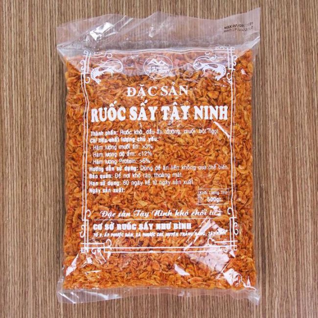 500g Tép Sấy Tẩm Gia Vị Tây Ninh