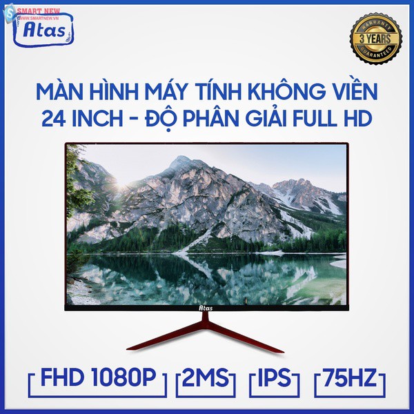 Màn Hình Máy Tính Gaming ATAS 24 Inch – Full HD 1080 - Tấm nền IPS