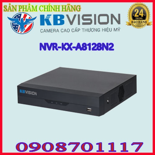 Đầu ghi hình camera IP 8 kênh KBVISION KX-A8128N2