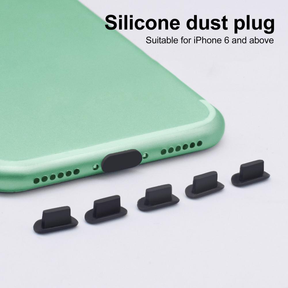 Nút bịt cổng sạc chống bụi độc đáo cho điện thoại Android Type-C/Micro/iPhone