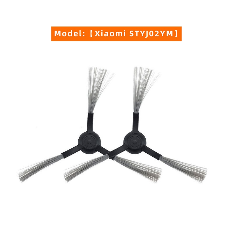 Bàn chải ba nhánh thay thế cho robot hút bụi cho Xiaomi Mijia Stytj02ym 3C B106CN Gen 2 VIOMI V2 PRO/V3 SE 2S E10