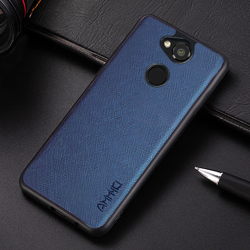 Ốp Điện Thoại TPU Silicon Mềm Vân Da Pu Cho Sony Xperia L2 XA2 Ultra Sony Xperia L2 XA2 Ultra