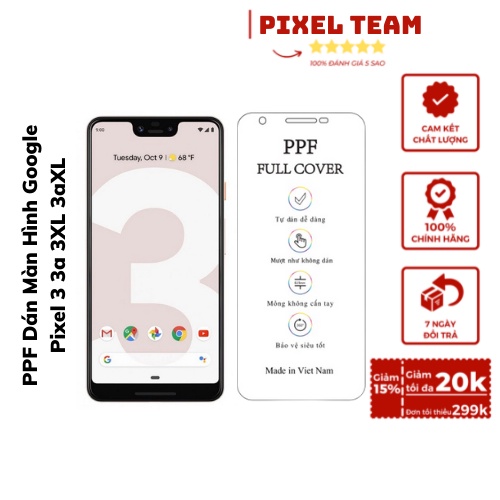 Miếng Dán Màn Hình Google Pixel XL 2XL 3 3a 3XL 3aXL 4 4a 4XL 5 5a 6 6P Nano Chống Trầy Xước
