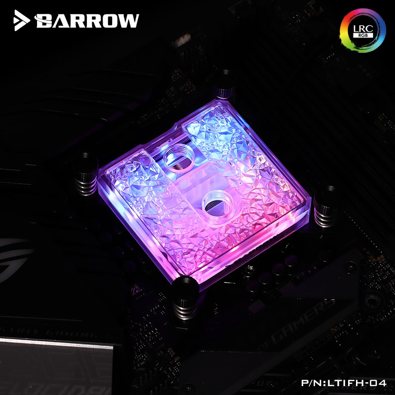 Block CPU Barrow Intel AMD thiết kế mới 2020 Tản nhiệt nước custom - Hyno Store