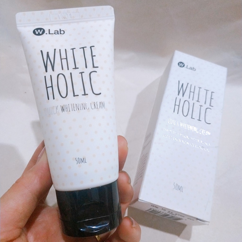 Kem dưỡng trắng da, nâng tone White holic W.lab 50ml