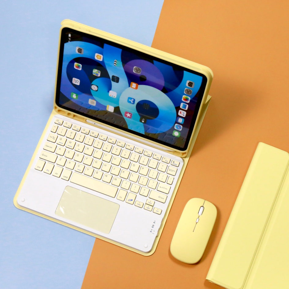 Bao Da Máy Tính Bảng Có Bàn Phím bluetooth Không Dây Cho iPad Pro 11 Case 2021 2020 Air 4 10.2 9th 8th Generation Air 2 Mini 6