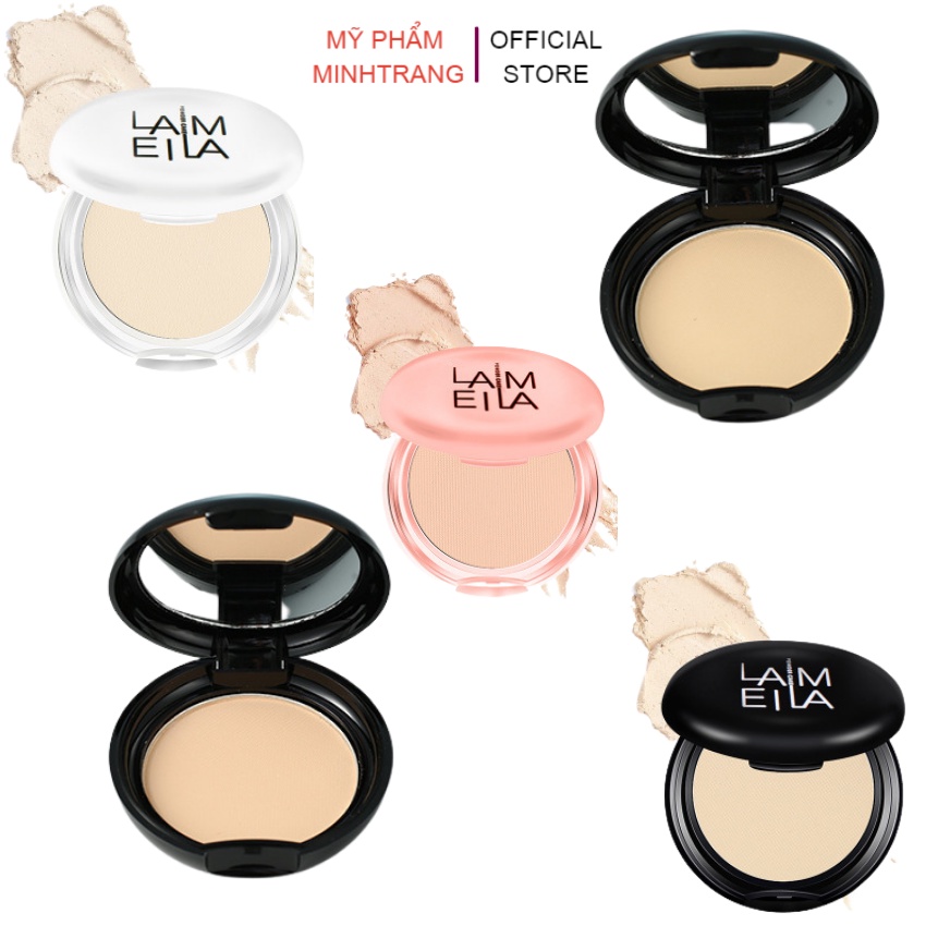 Phấn phủ kiềm dầu Lameila Make Up 5073,phấn nền dạng nén độ bám cao cho da hồng hào,mịn màng,trắng sáng tự nhiên