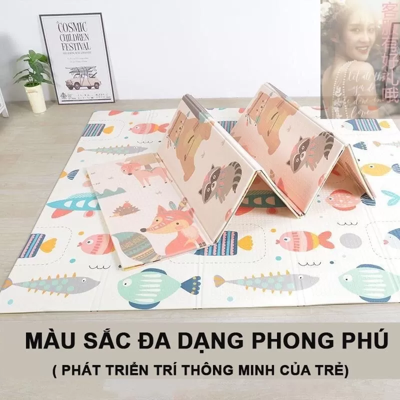 Thảm xốp xpe phủ 2 mặt chống thấm chống trơn