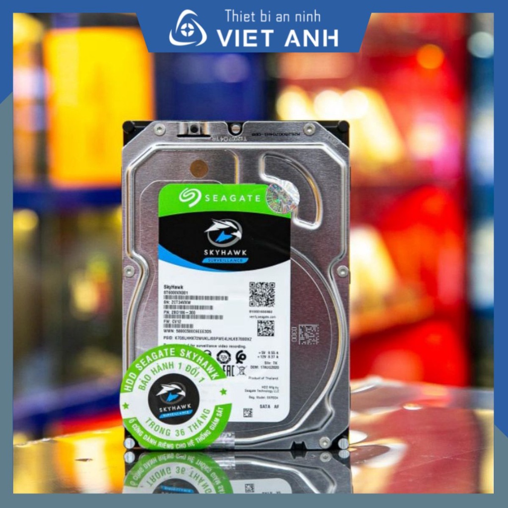 Ổ cứng HDD 500GB, 1TB, 2TB dùng cho P, camera Seagate Western hàng chính hãng bảo hành 3 năm