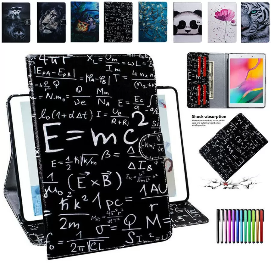 For Samsung Galaxy Tab A 8.0 2019 SM-T290 T295 T297 Leather Smart Tablet Case Cover