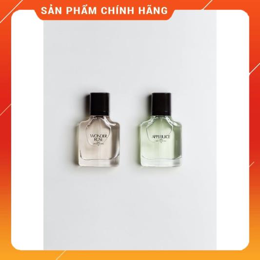 Nước hoa nữ ZARA WONDER ROSE EDT 30 ML + ZARA APPLEJUICE EDT 30 ML .  - M102