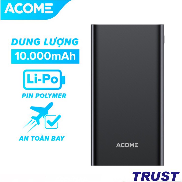 Pin Sạc Dự Phòng 10000mAh - Hàng Chính Hãng
