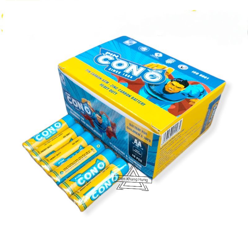 Pin tiểu con Ó vàng AA 1,5V 2A PINACO