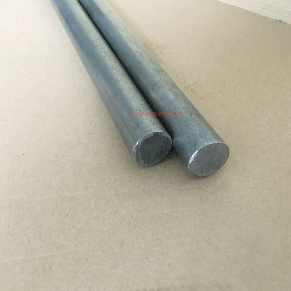 Trục thép đặc 25mm. trục láp 25mm dùng cho gối đỡ vòng bi, trục mô tơ, máy cưa dài 0,3m- 0.5m