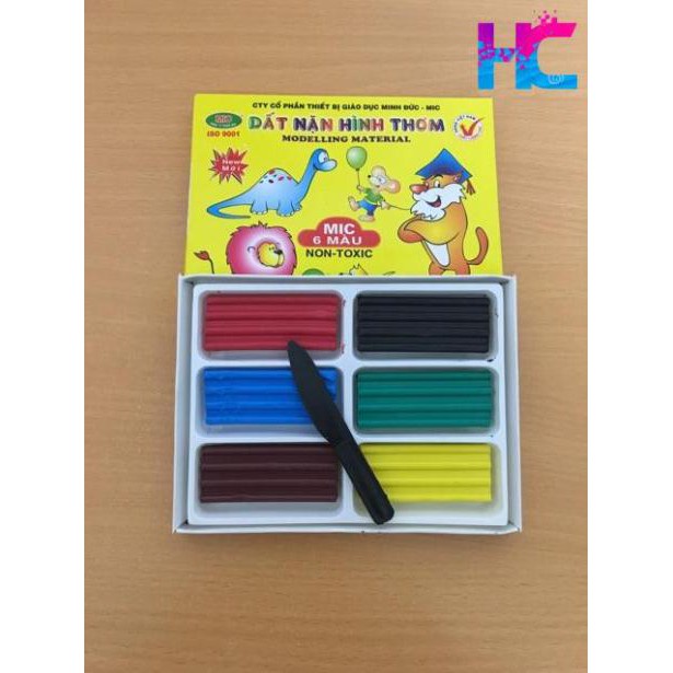 Đất nặn MIC - 6 màu - hang_chuan