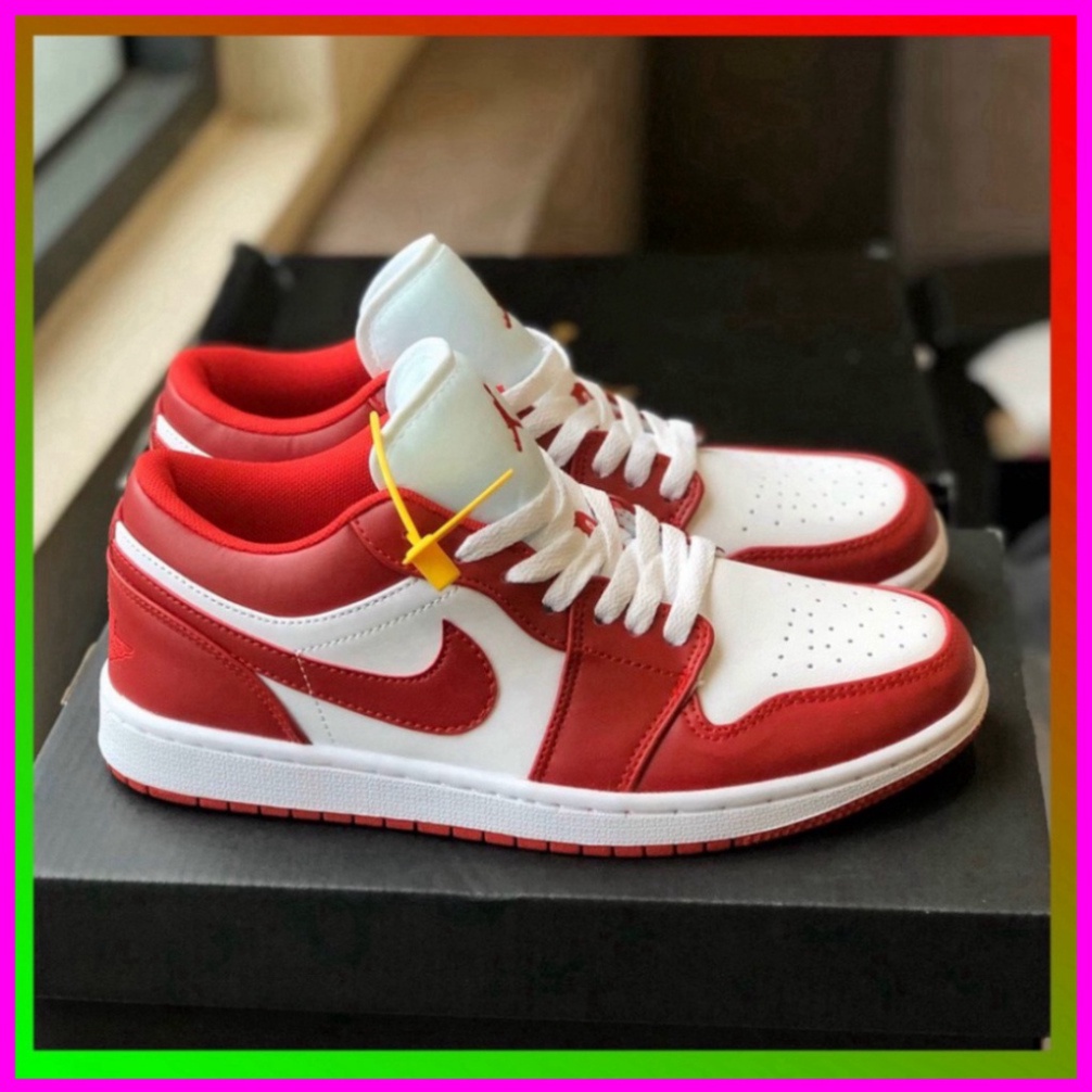 Giày jd thể thao và sneakers jordan đỏ trắng nam nữ giày nam hot trend 2023 DL..