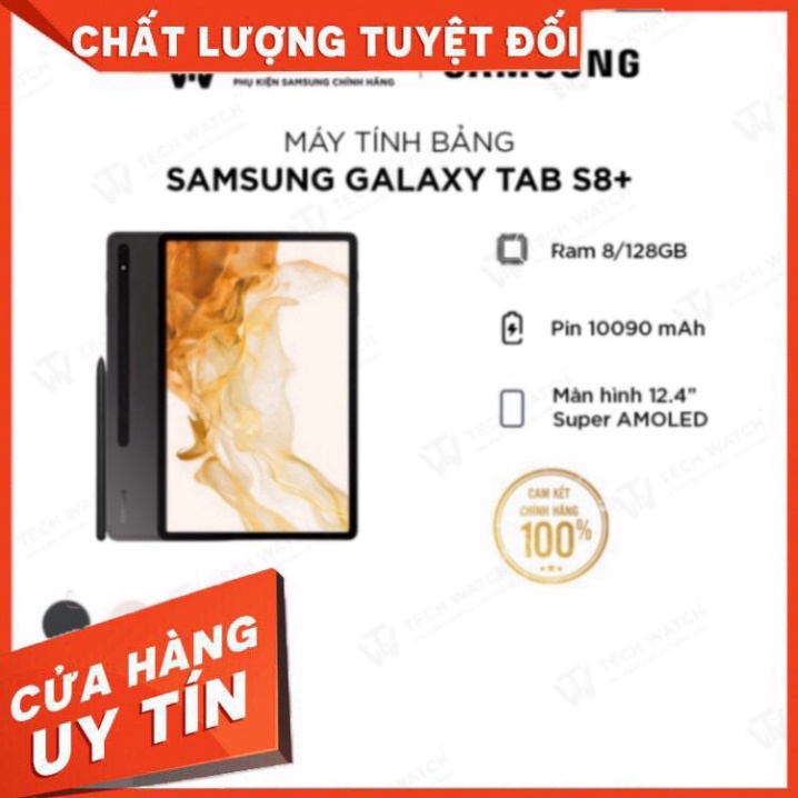 Máy tính bảng Samsung Galaxy Tab S8 /Tab S8 Plus Ram 8Gb/128Gb