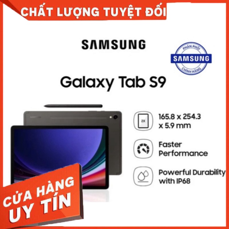 Máy tính bảng Samsung Galaxy Tab S9 FE Ram 8Gb/128Gb - Hàng chính hãng