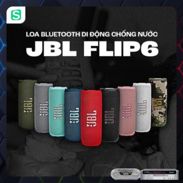 Loa Bluetooth Flip 6 Mới nhất âm thanh cực đỉnh có bass Bluetooth 5.1 NEW - Bảo Hành 12 Tháng