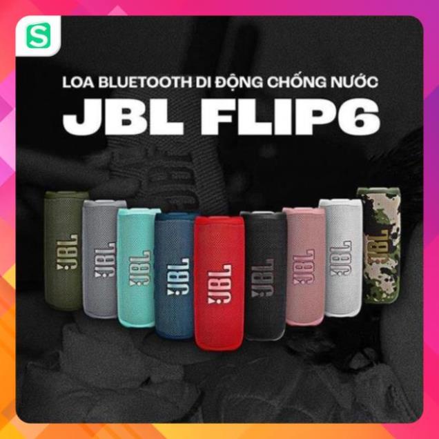 Loa Bluetooth Flip 6 Mới nhất âm thanh cực đỉnh có bass Bluetooth 5.1 NEW - Bảo Hành 12 Tháng