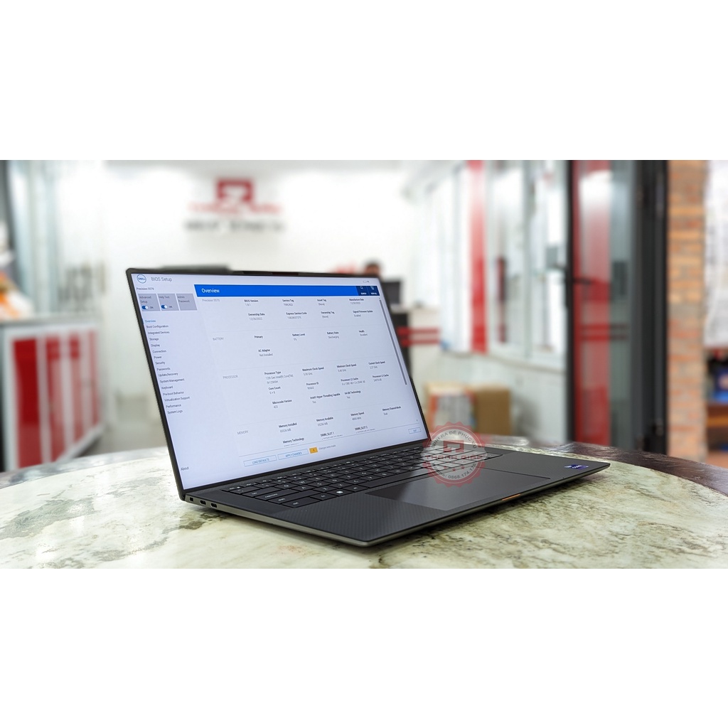 Laptop Dell Precision 5570 Core i7 12700H RAM 32GB SSD 512GB RTX A1000 15.6" FHD+ Win11 Pro