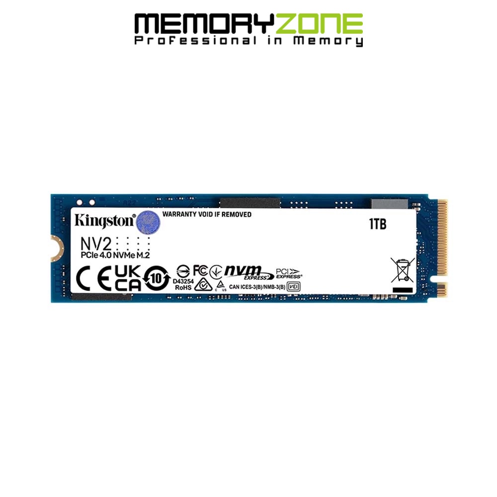 Ổ cứng SSD Kingston NV2 1TB M.2 PCIe Gen4 x4 NVMe SNV2S/1000G