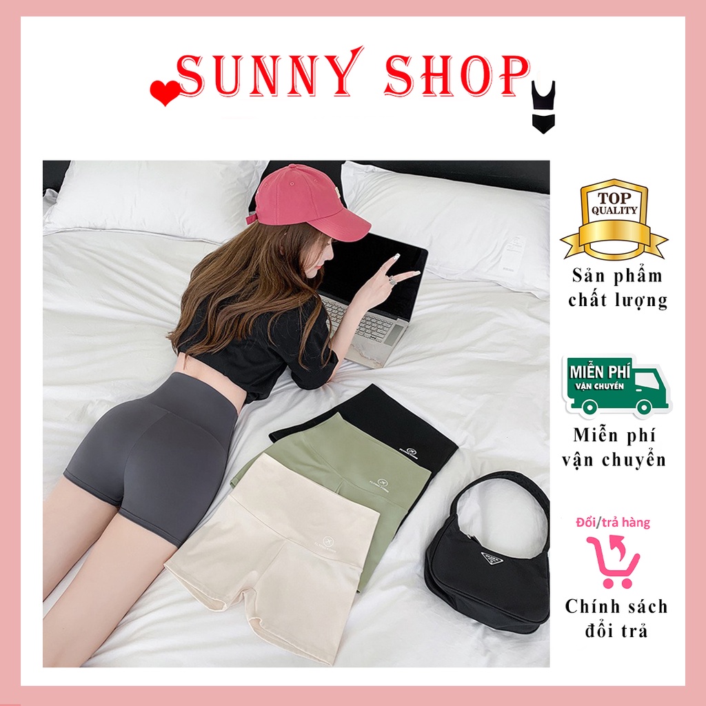Quần tập, quần short, quần lót legging cạp cao, quần mặc trong váy giảm nhiệt siết eo nâng mông